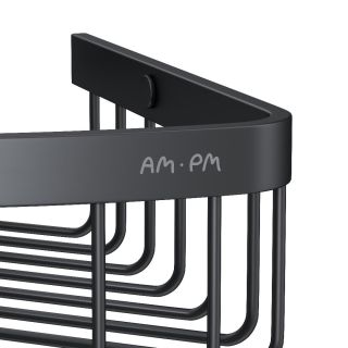 Корзина для душа угловая Am.Pm Sense L чёрный матовый A7452122